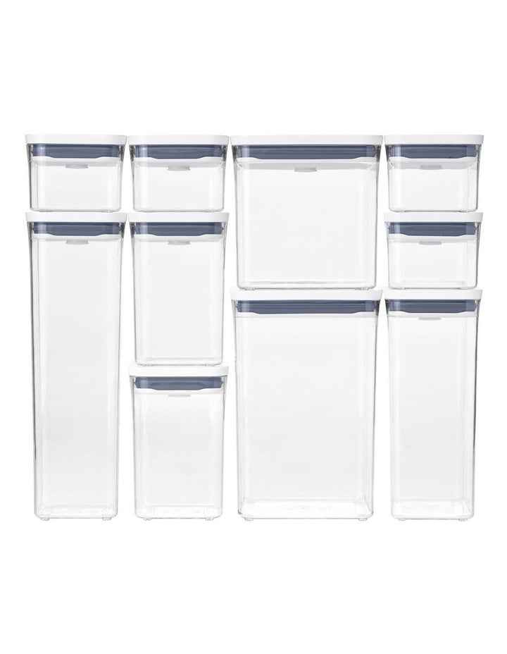 POP 10-Piece Container Set in Clear