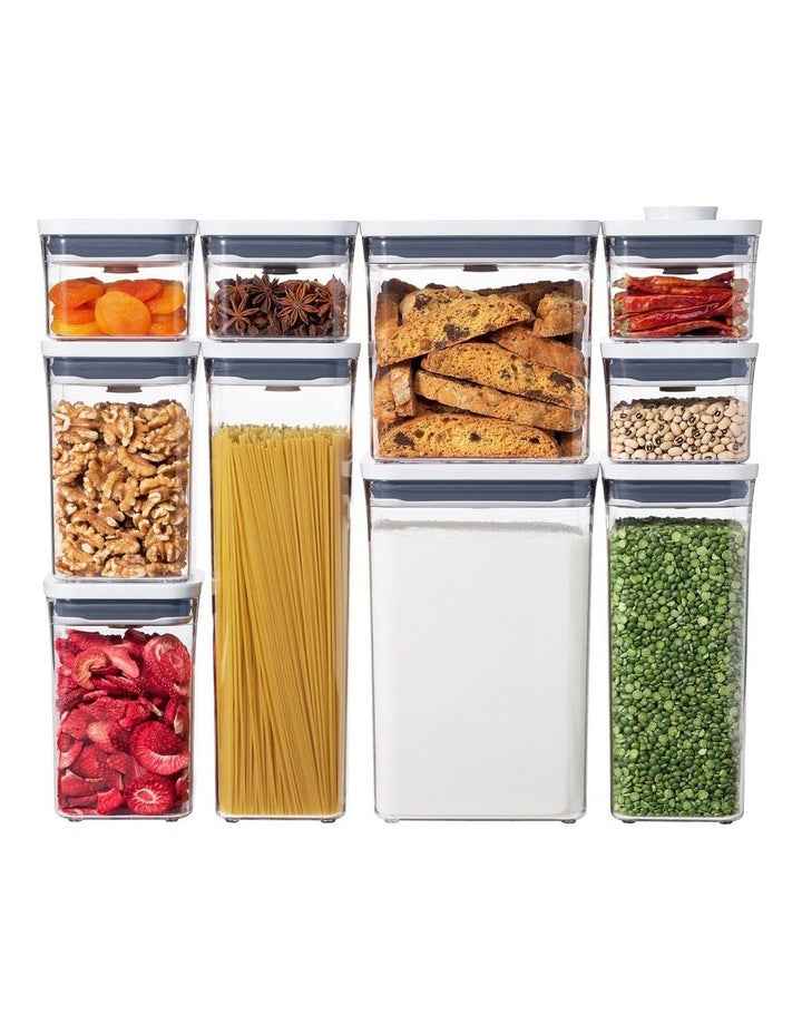 POP 10-Piece Container Set in Clear