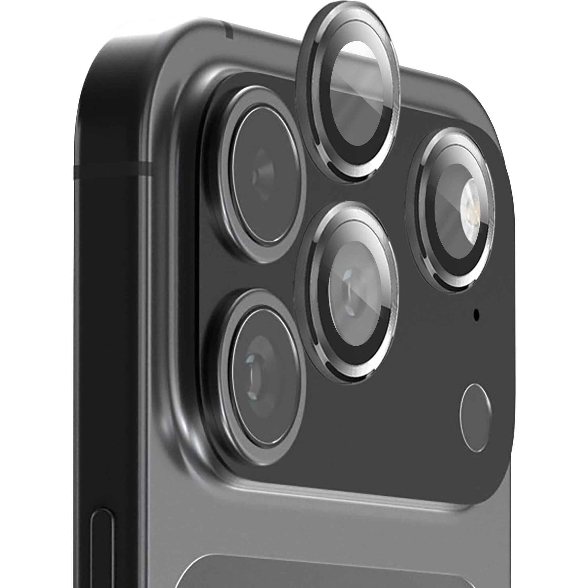 EFM Camera Lens Screen Armour for iPhone 17 Pro/17 Pro Max (Carbon)