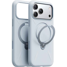 Torras Ostand Spin Silicone Case for iPhone 17 Pro (Baby Blue)