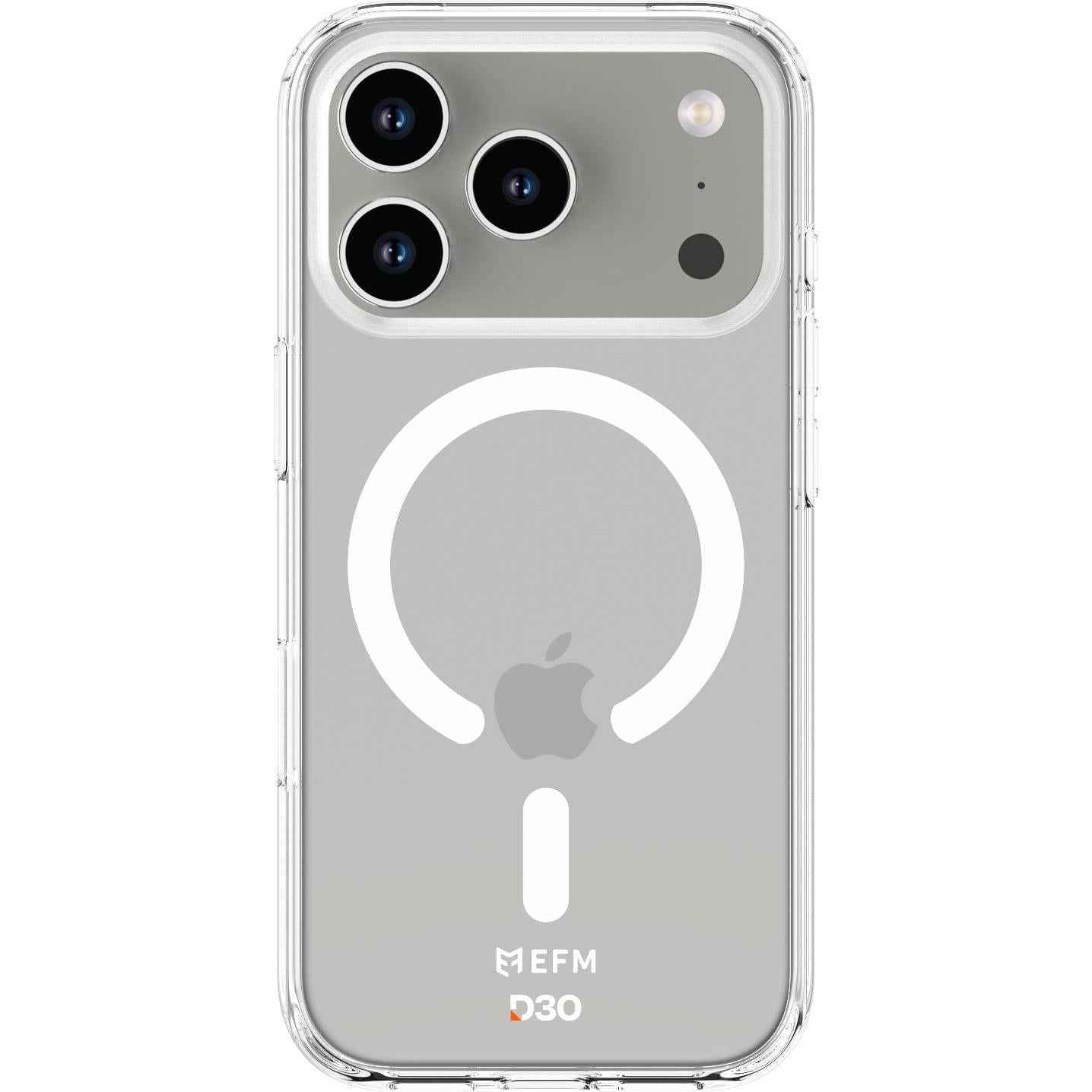 EFM Manhattan Case with D3O Zero for iPhone 17 Pro (Clear)