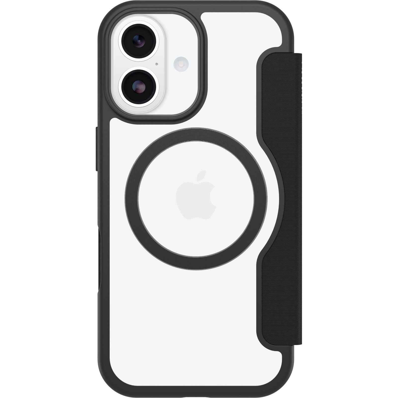 Otterbox React Folio MagSafe Case for iPhone 17 (Black Crystal)
