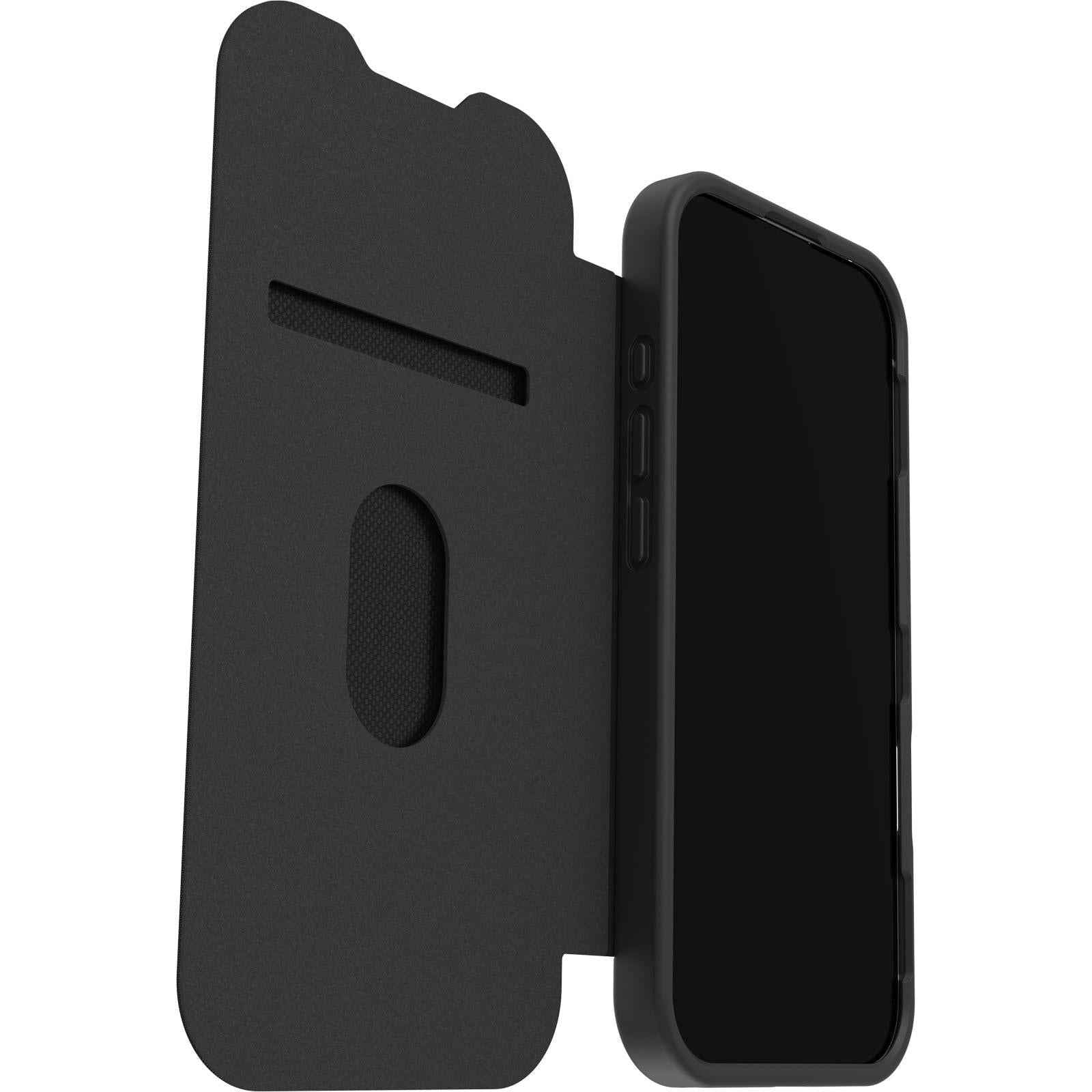 Otterbox React Folio MagSafe Case for iPhone 17 (Black Crystal)