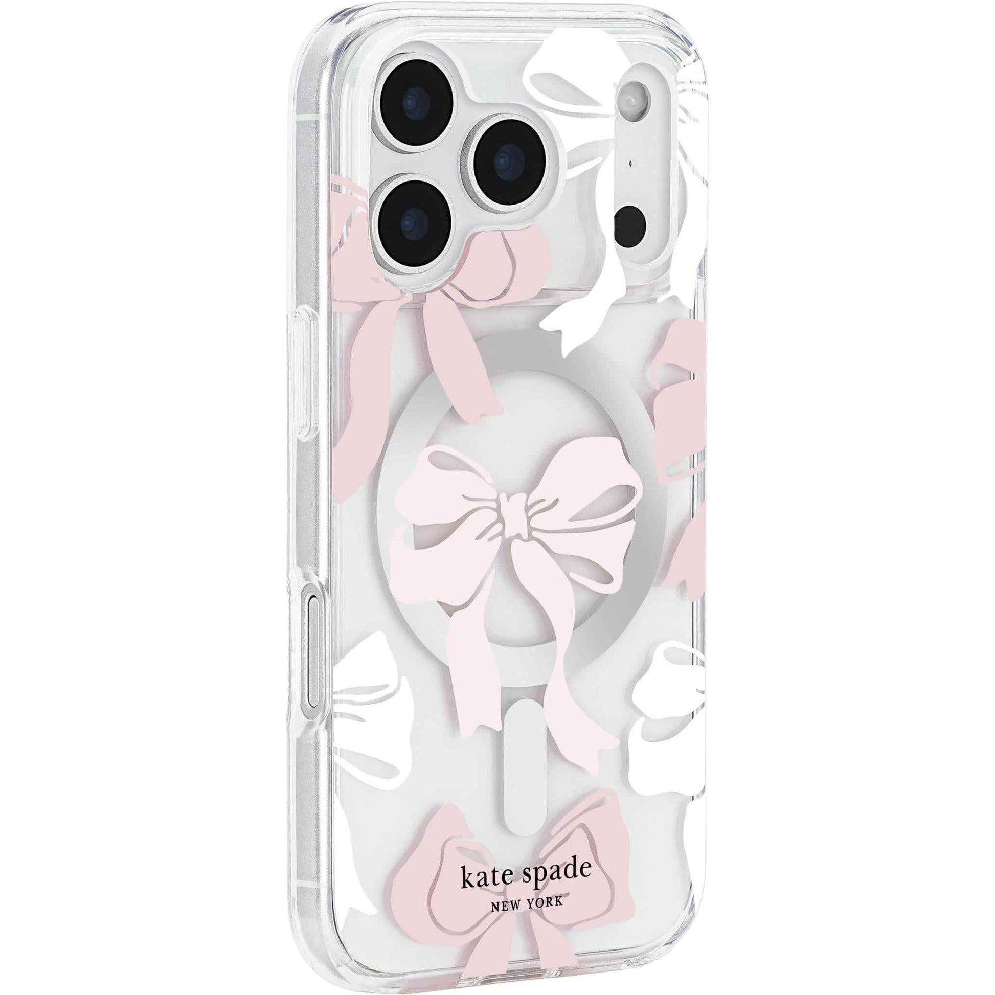 Kate Spade Protective MagSafe Case for iPhone 17 Pro (Tied with a Bow)