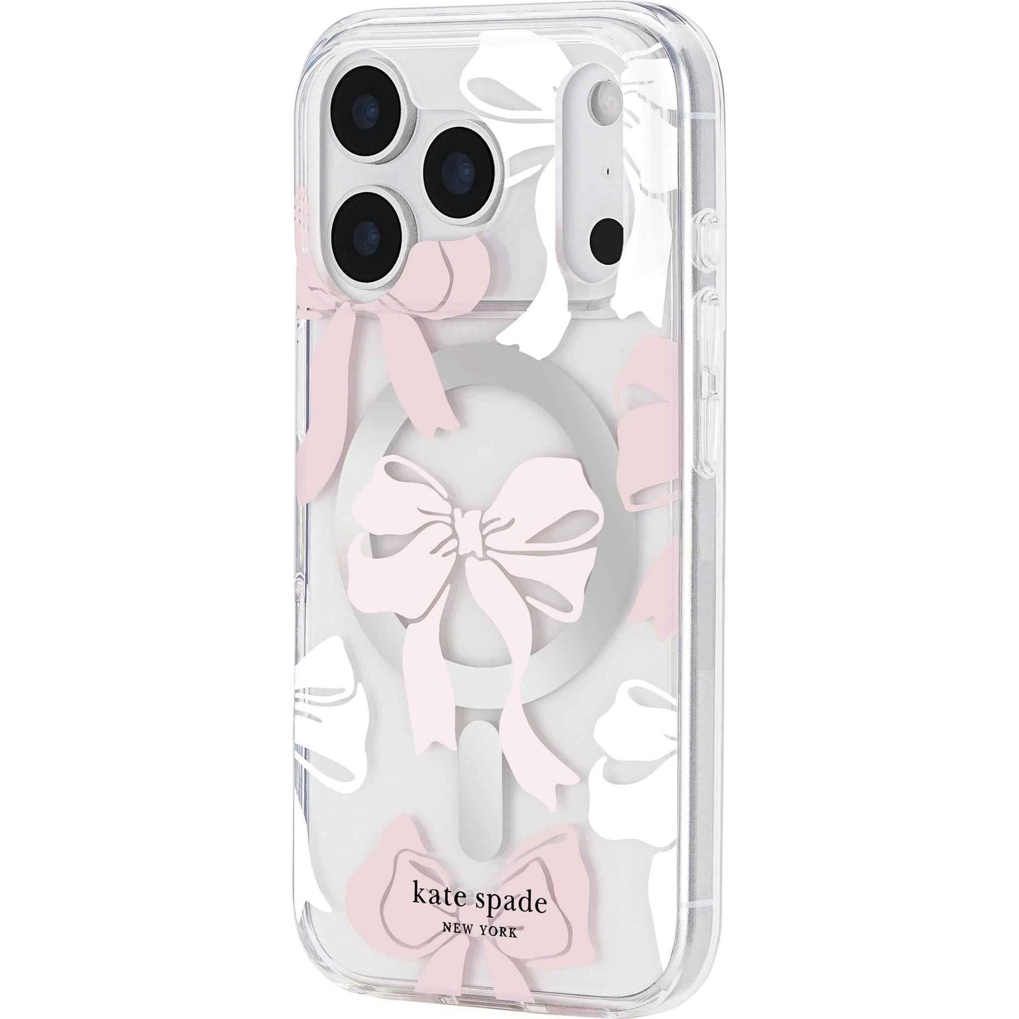 Kate Spade Protective MagSafe Case for iPhone 17 Pro (Tied with a Bow)