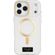 Kate Spade Iconic Case for iPhone 17 Pro Max (Clear/Gold)