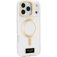 Kate Spade Iconic Case for iPhone 17 Pro Max (Clear/Gold)