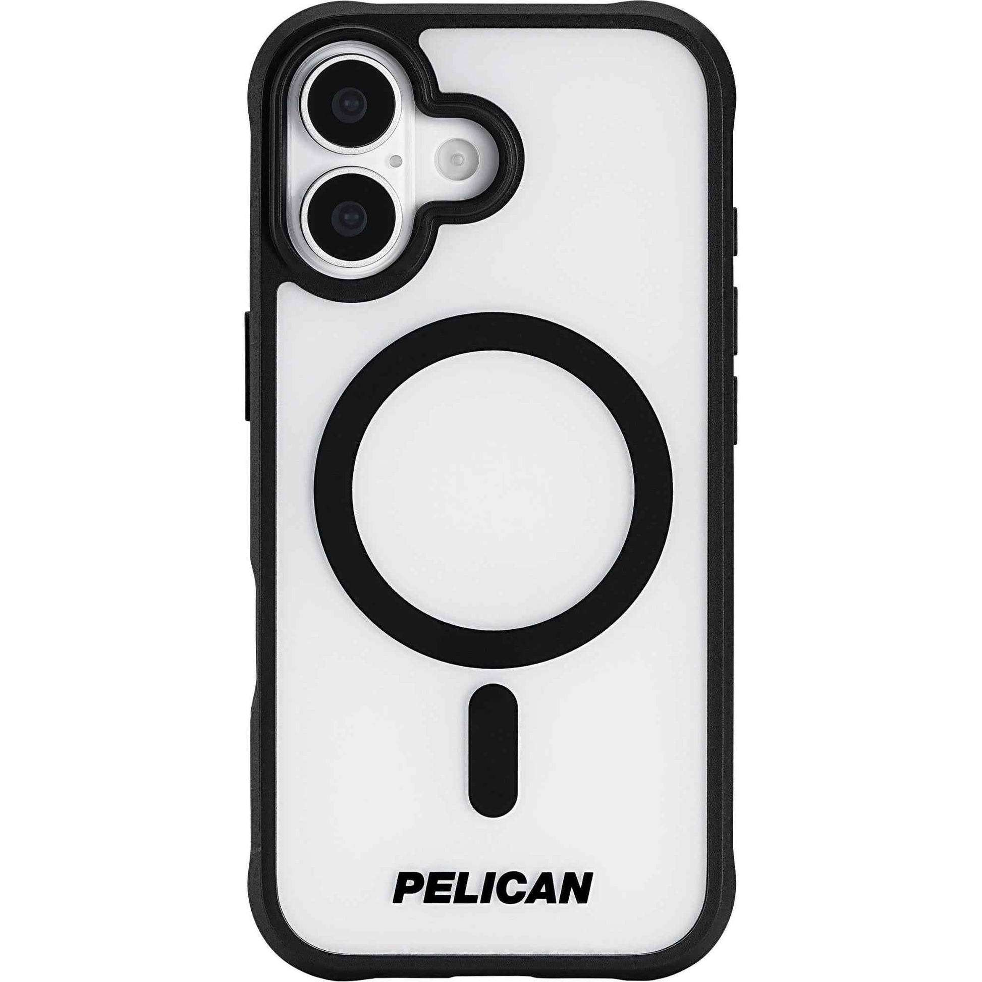 Pelican Ranger MagSafe Case for iPhone 17 (Frosted Clear/Black)