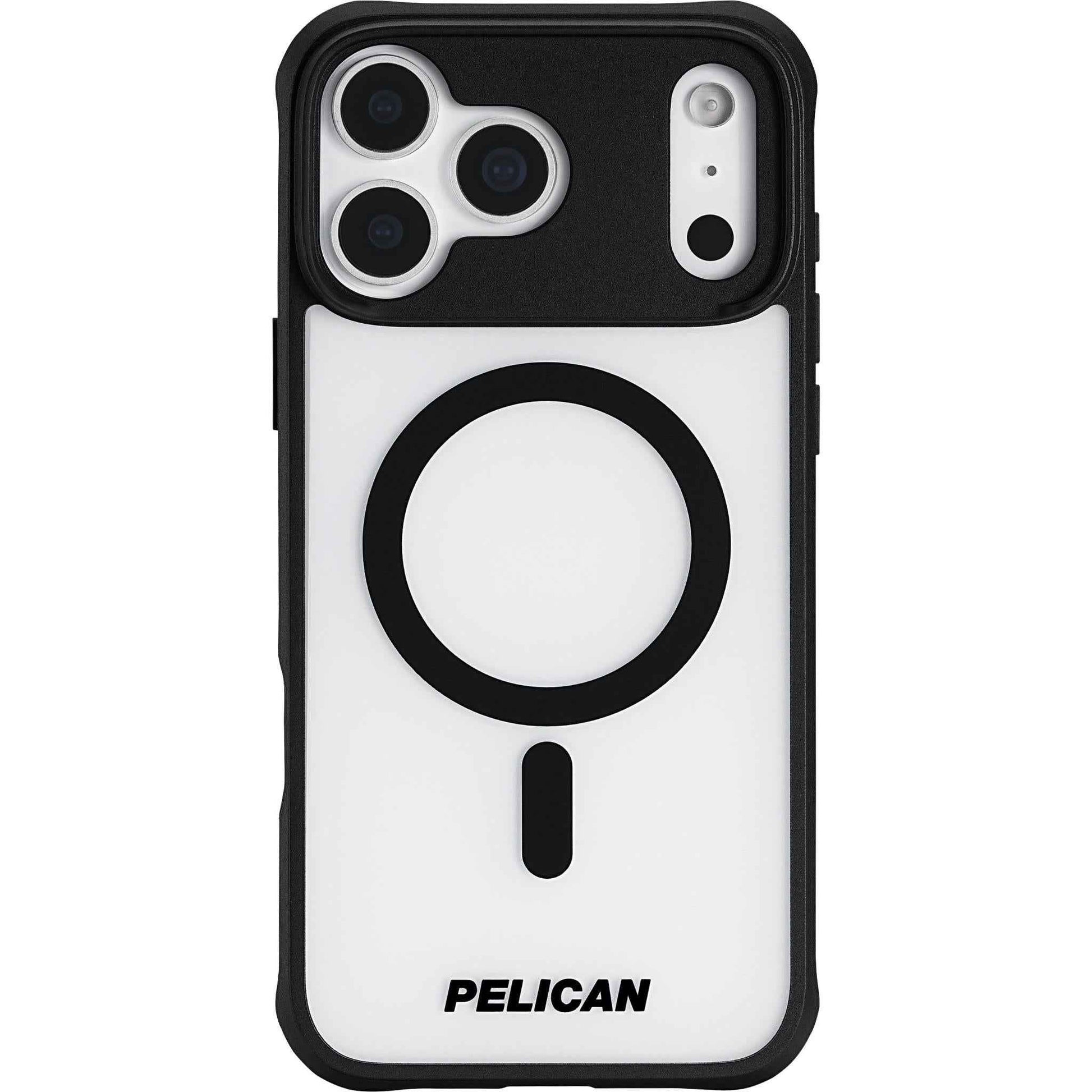 Pelican Ranger MagSafe Case for iPhone 17 Pro Max (Frosted Clear/Black)