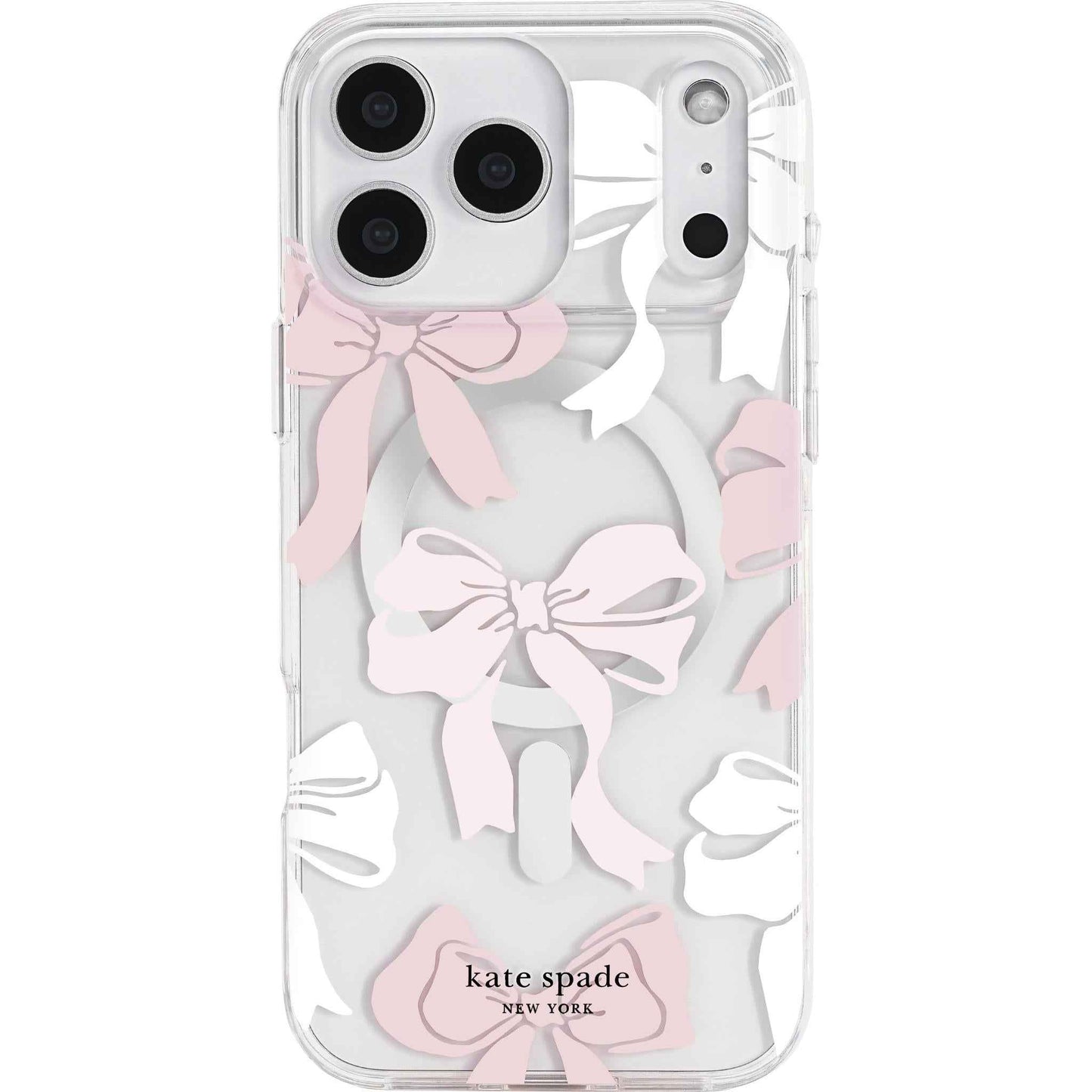 Kate Spade Protective MagSafe Case for iPhone 17 Pro Max (Tied with a Bow)