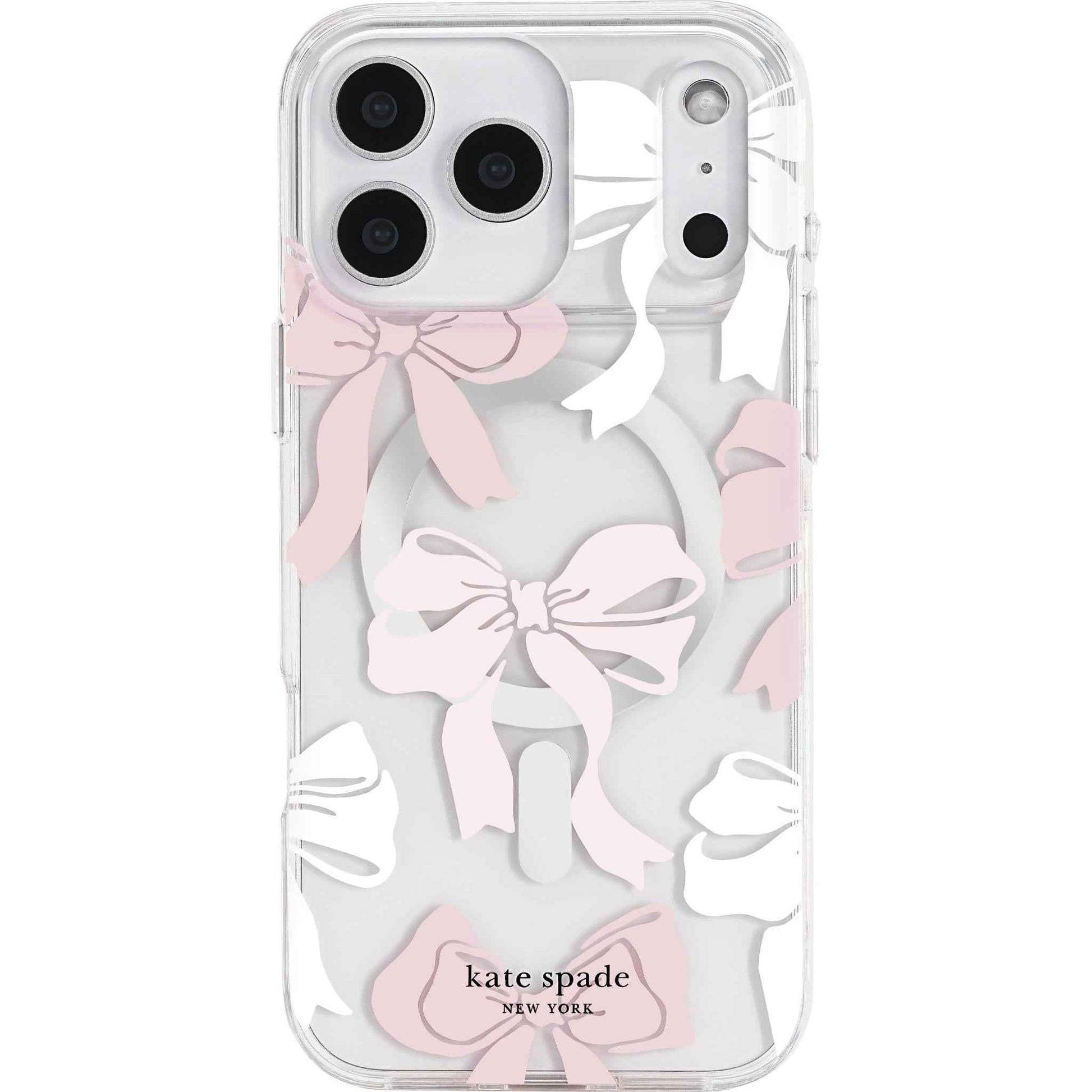 Kate Spade Protective MagSafe Case for iPhone 17 Pro Max (Tied with a Bow)