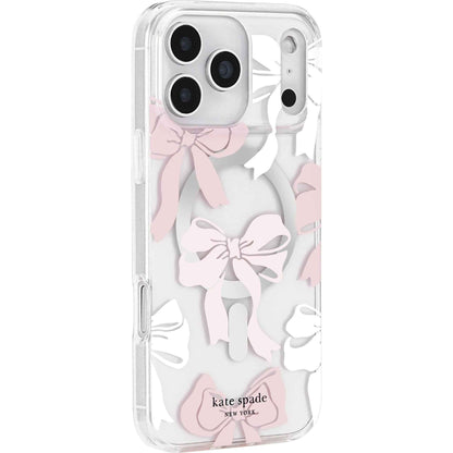 Kate Spade Protective MagSafe Case for iPhone 17 Pro Max (Tied with a Bow)