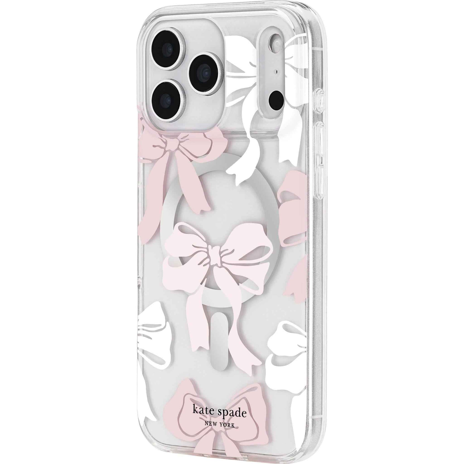 Kate Spade Protective MagSafe Case for iPhone 17 Pro Max (Tied with a Bow)