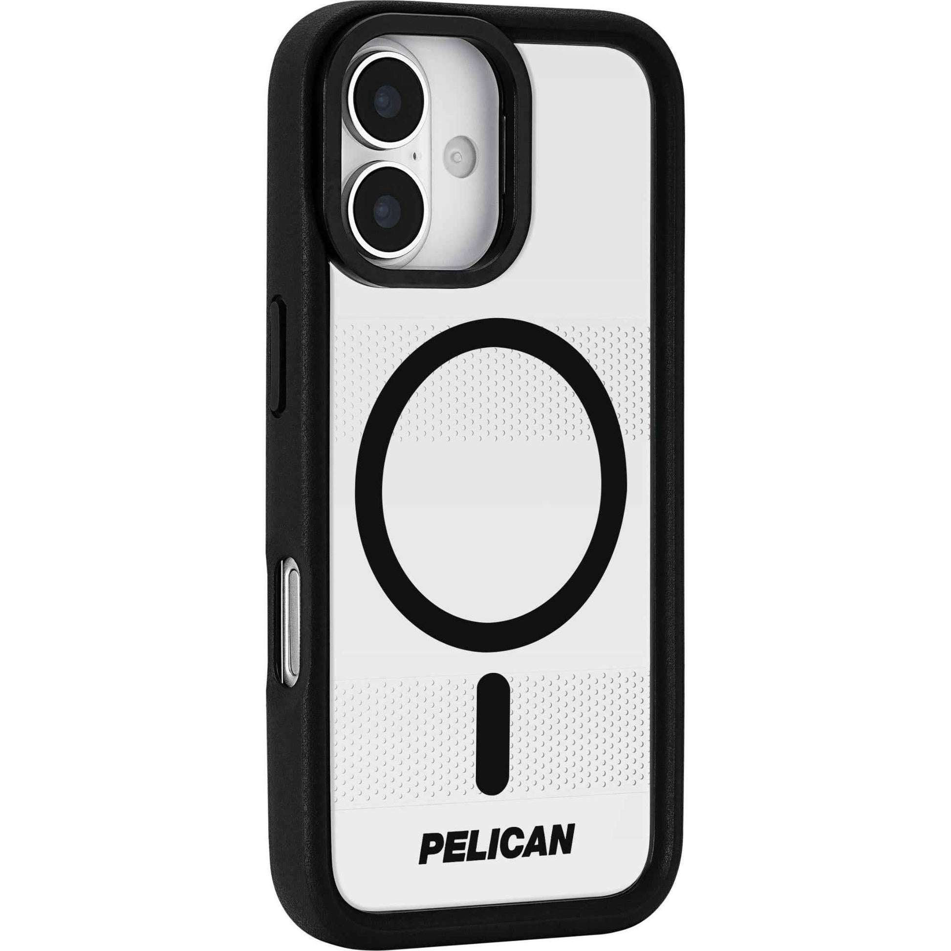 Pelican Protector MagSafe Stand Case for iPhone 17 (Clear)