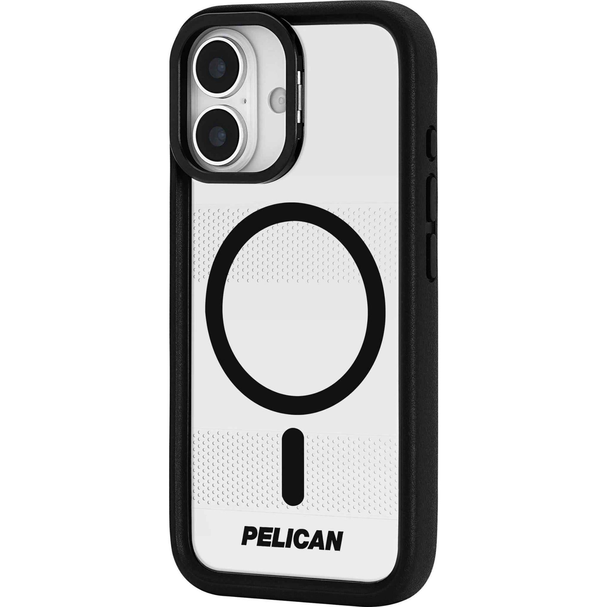 Pelican Protector MagSafe Stand Case for iPhone 17 (Clear)