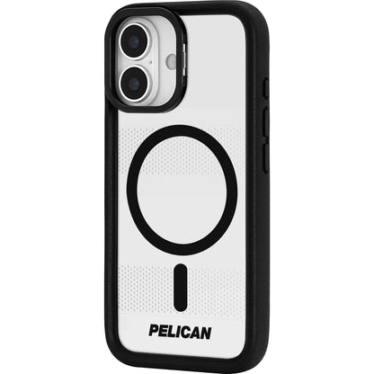 Pelican Protector MagSafe Stand Case for iPhone 17 (Clear)
