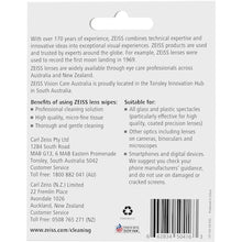 Zeiss Lens Wipes 50 pack