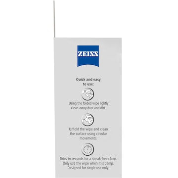 Zeiss Lens Wipes 50 pack