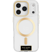 Kate Spade Iconic Case for iPhone 17 Pro (Clear/Gold)