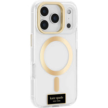 Kate Spade Iconic Case for iPhone 17 Pro (Clear/Gold)
