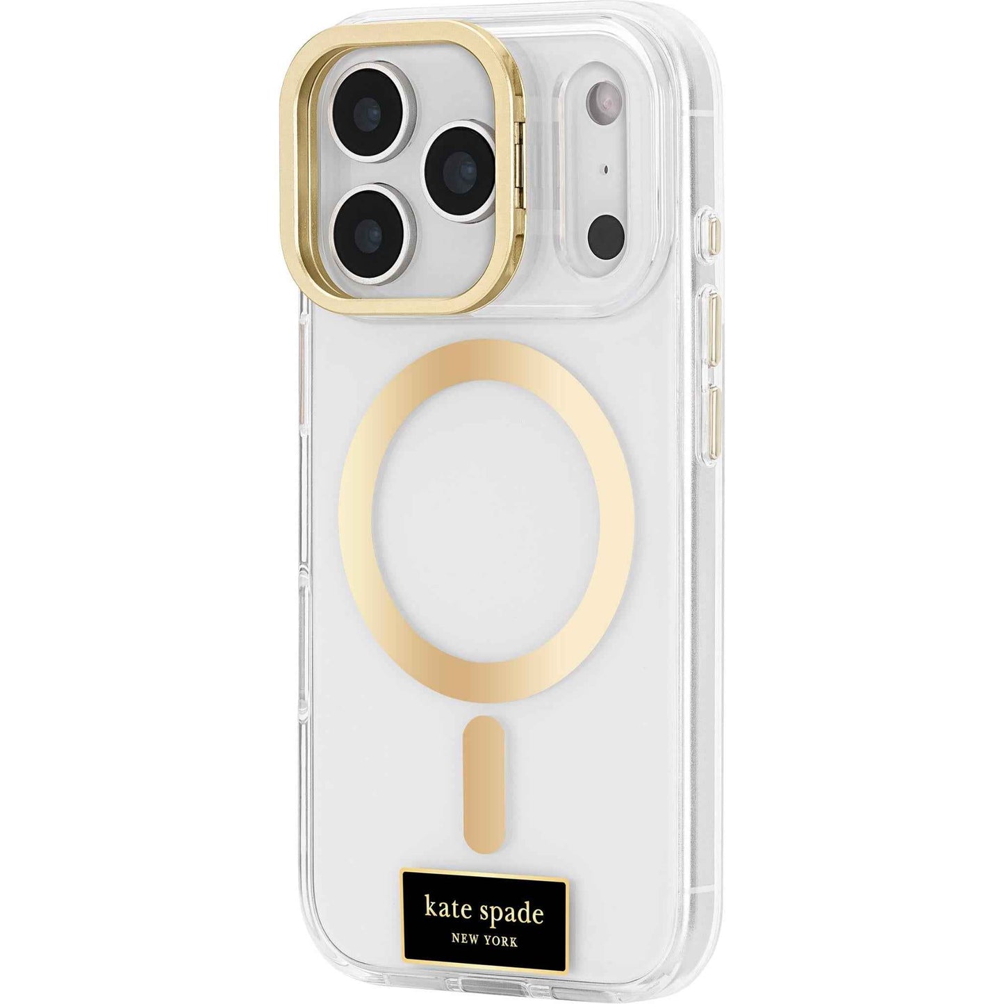 Kate Spade Iconic Case for iPhone 17 Pro (Clear/Gold)