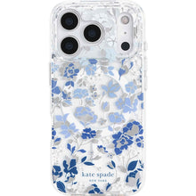 Kate Spade Protective MagSafe Case for iPhone 17 Pro (Flowerbed Blue)
