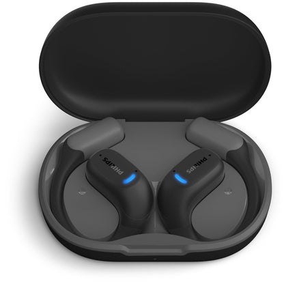 Philips A6709 Wireless Open Ear Sports Earbuds (Black)