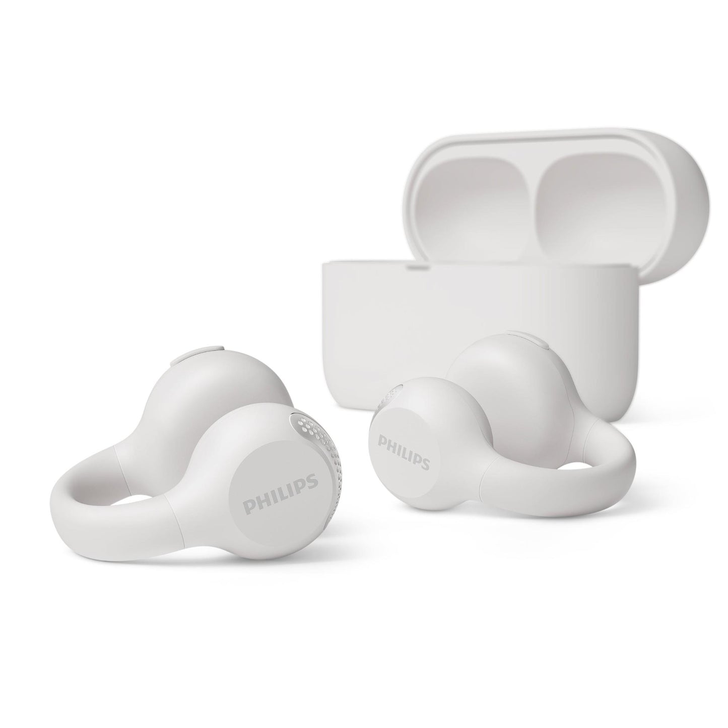 Philips TAQ2000 True Wireless Open-Ear Headphones (White)