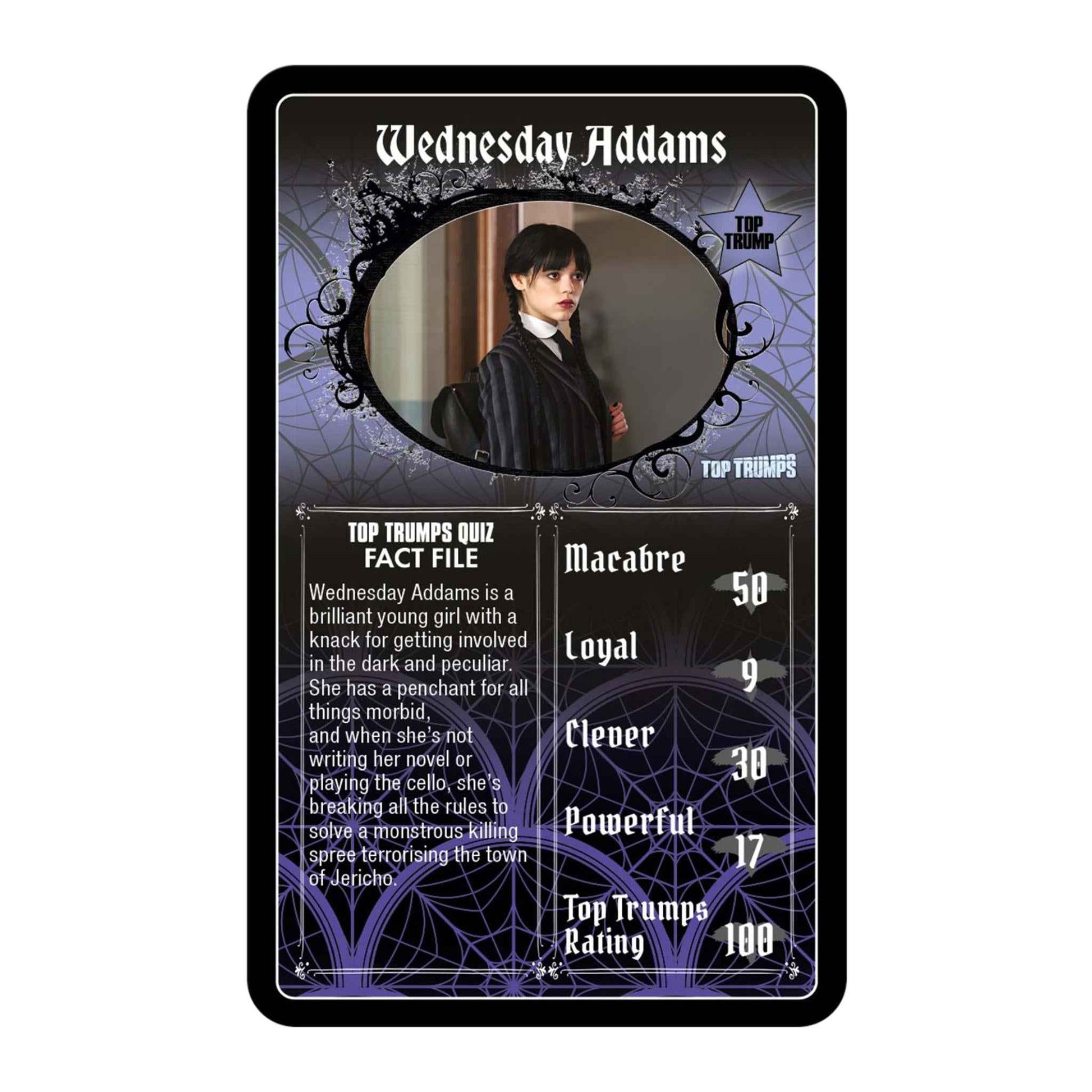 Top Trumps - Wednesday
