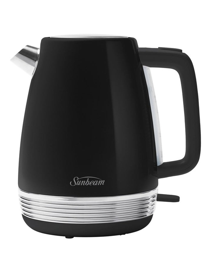 The Chic Collection Breakfast Set Kettle & Toaster in Black PUM3510BK