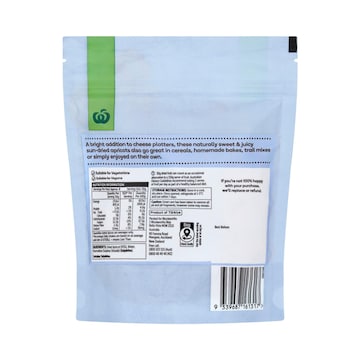 Woolworths Soft & Juicy Apricots 250g
