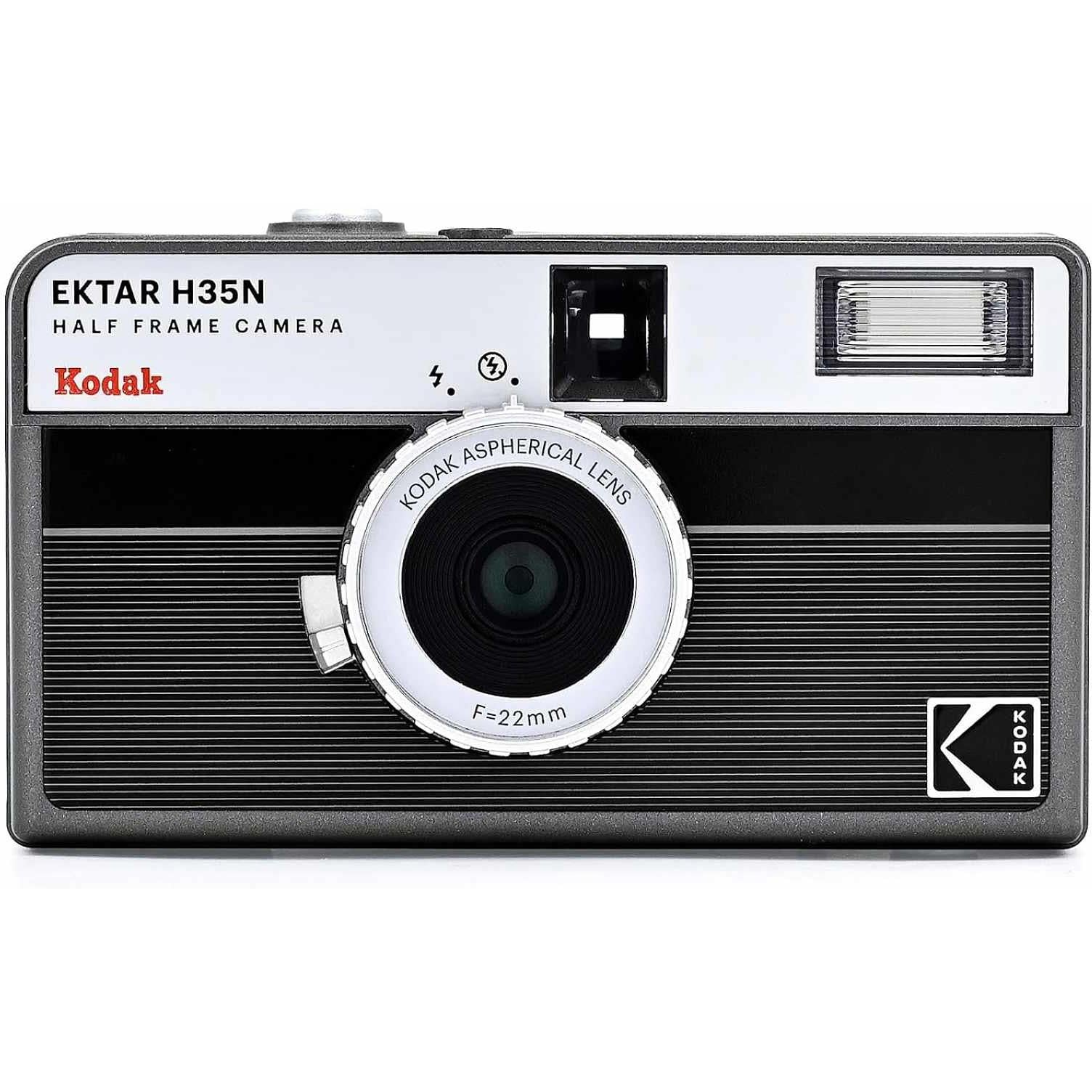 Kodak EKTAR H35N Half Frame 35mm Camera (Black)