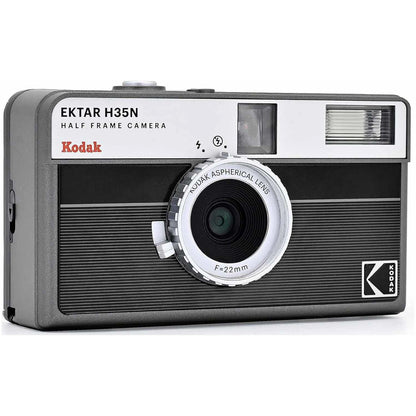 Kodak EKTAR H35N Half Frame 35mm Camera (Black)
