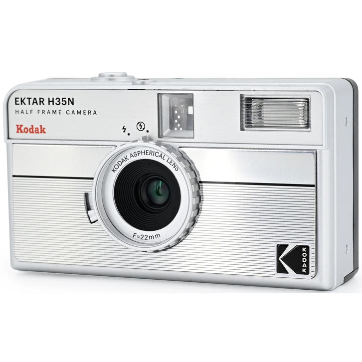 Kodak EKTAR H35N Half Frame 35mm Camera (Silver)