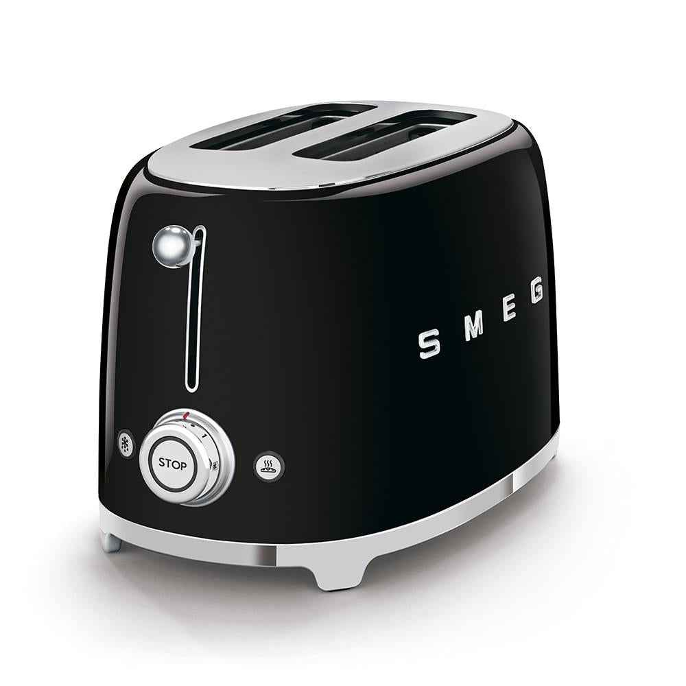 Smeg 50's Style 2 Slice Toaster (Black)
