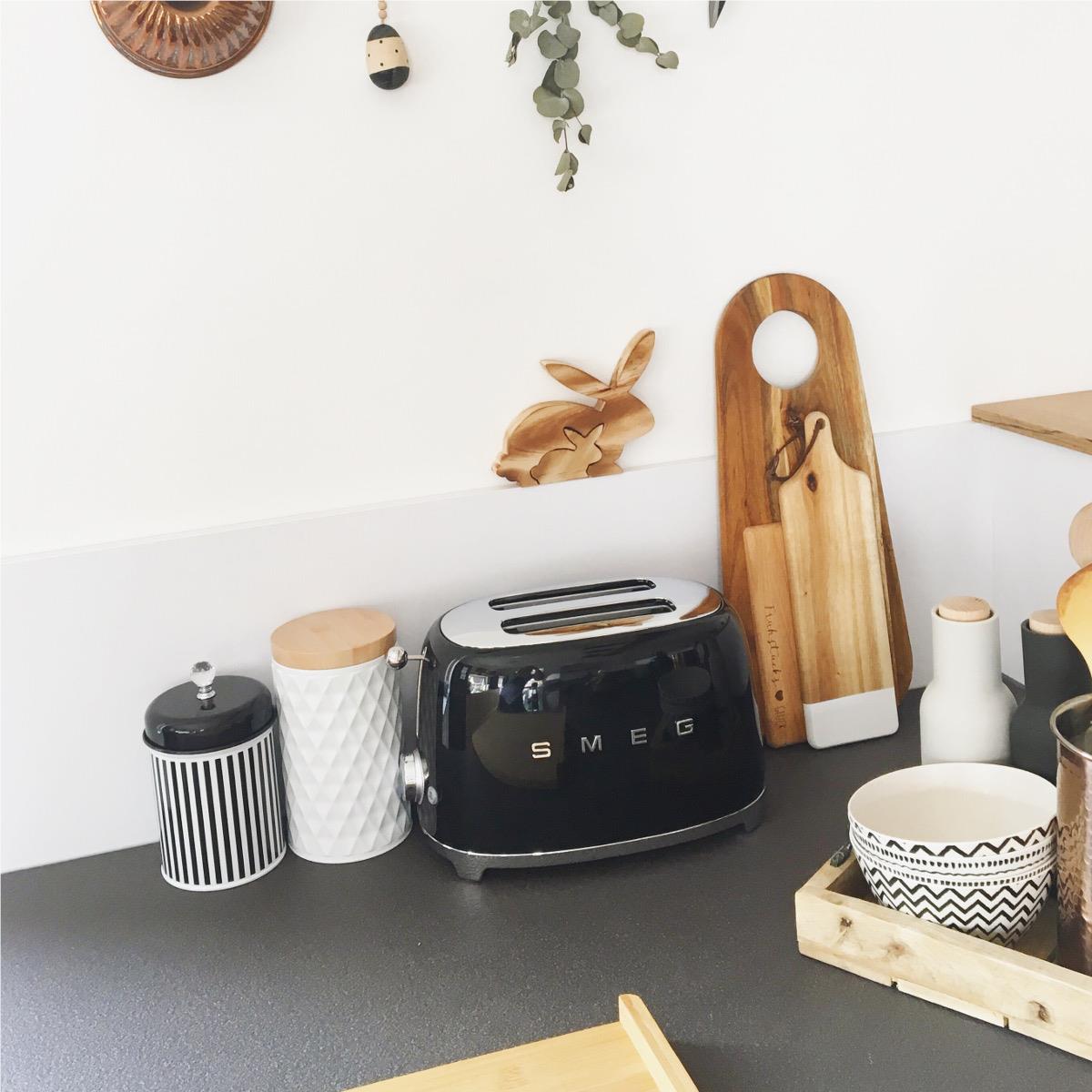 Smeg 50's Style 2 Slice Toaster (Black)