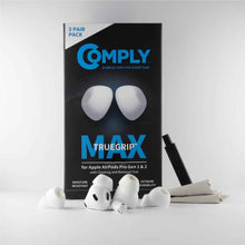 Comply TRUEGXP MAX Ear Tips for Apple AirPods Pro 1/2 (White) [Assorted]