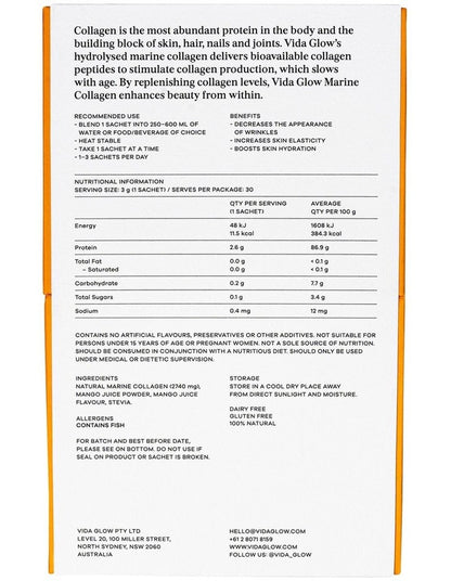 Mango Natural Marine Collagen Powder
