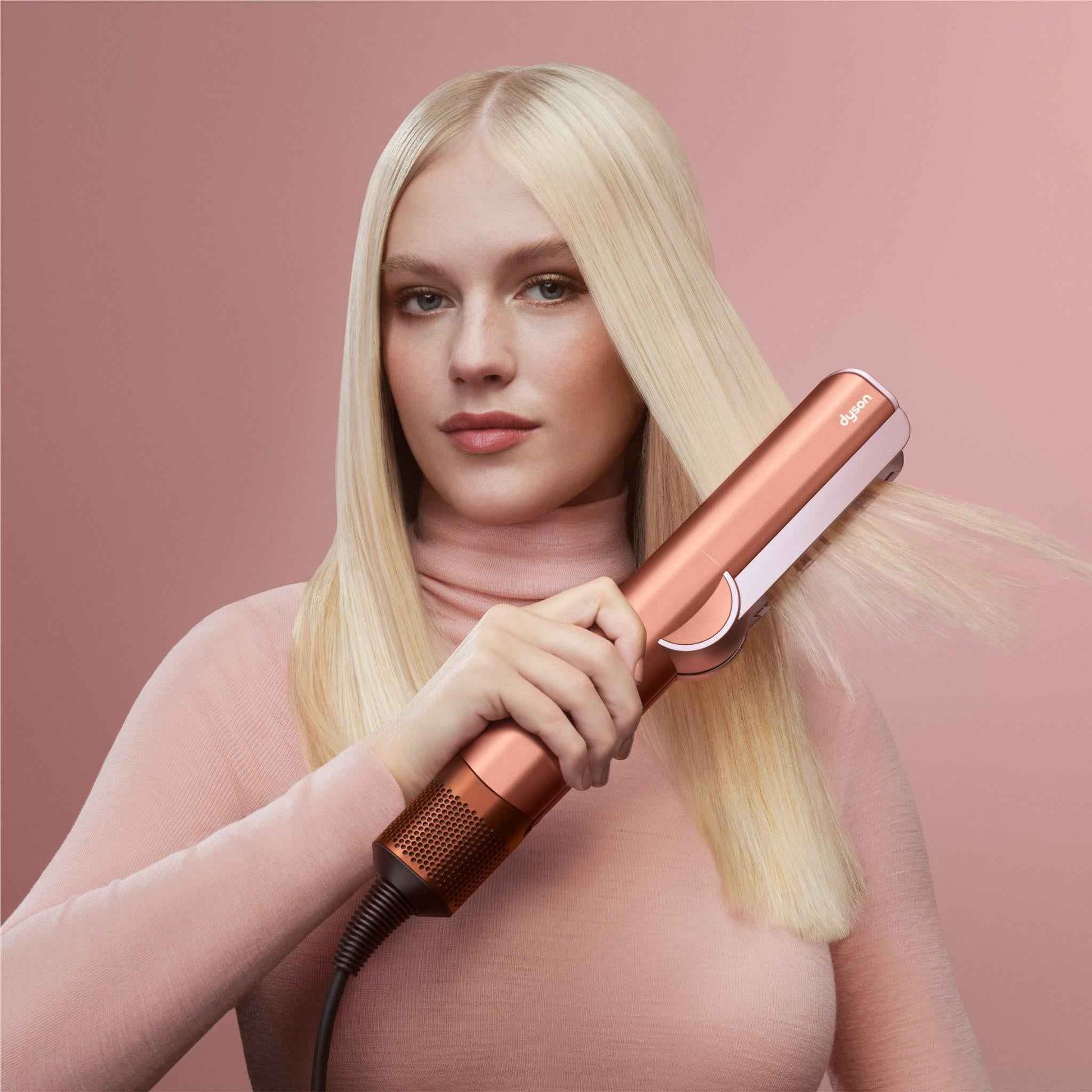 Dyson Airstrait™ Straightener & Dryer (Amber Silk/Pink Champagne)
