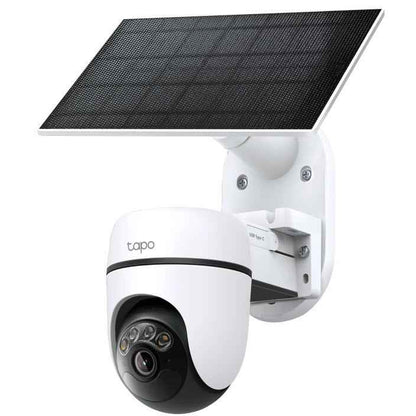 TP-Link Tapo 3K Solar-Powered Pan & Tilt Security Camera Kit