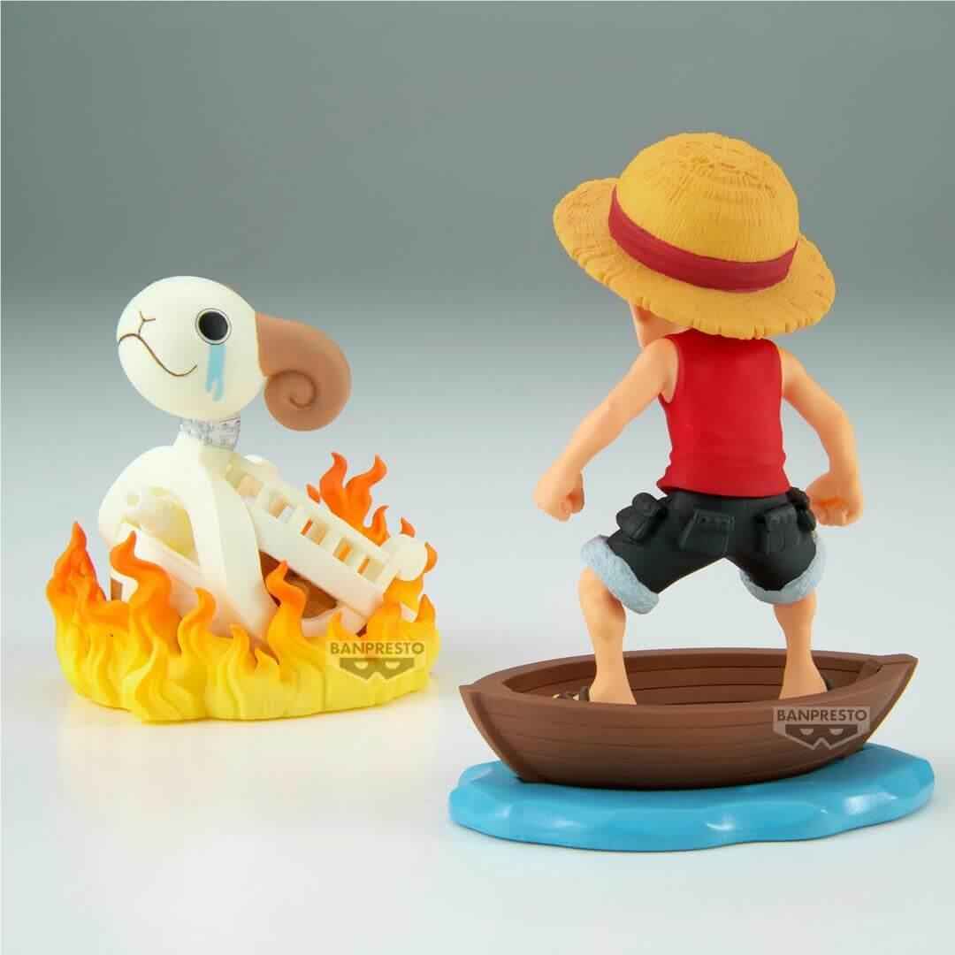 One Piece - World Collectable Figure Log Stories - Monkey D. Luffy & Going Merry Figure