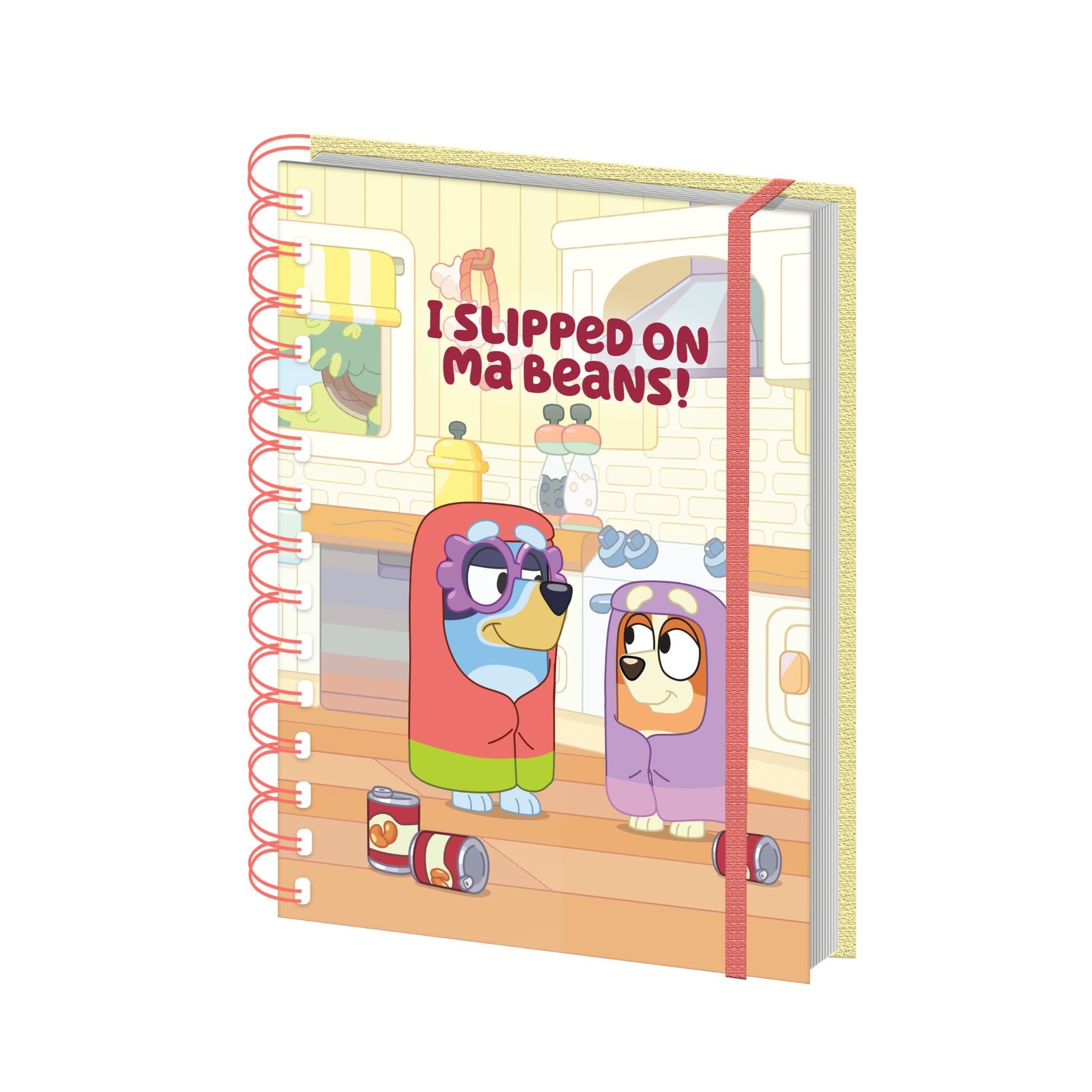 Bluey - Grannies I Slipped On Ma Beans! Notebook