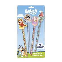 Bluey - Pencils & Toppers Set