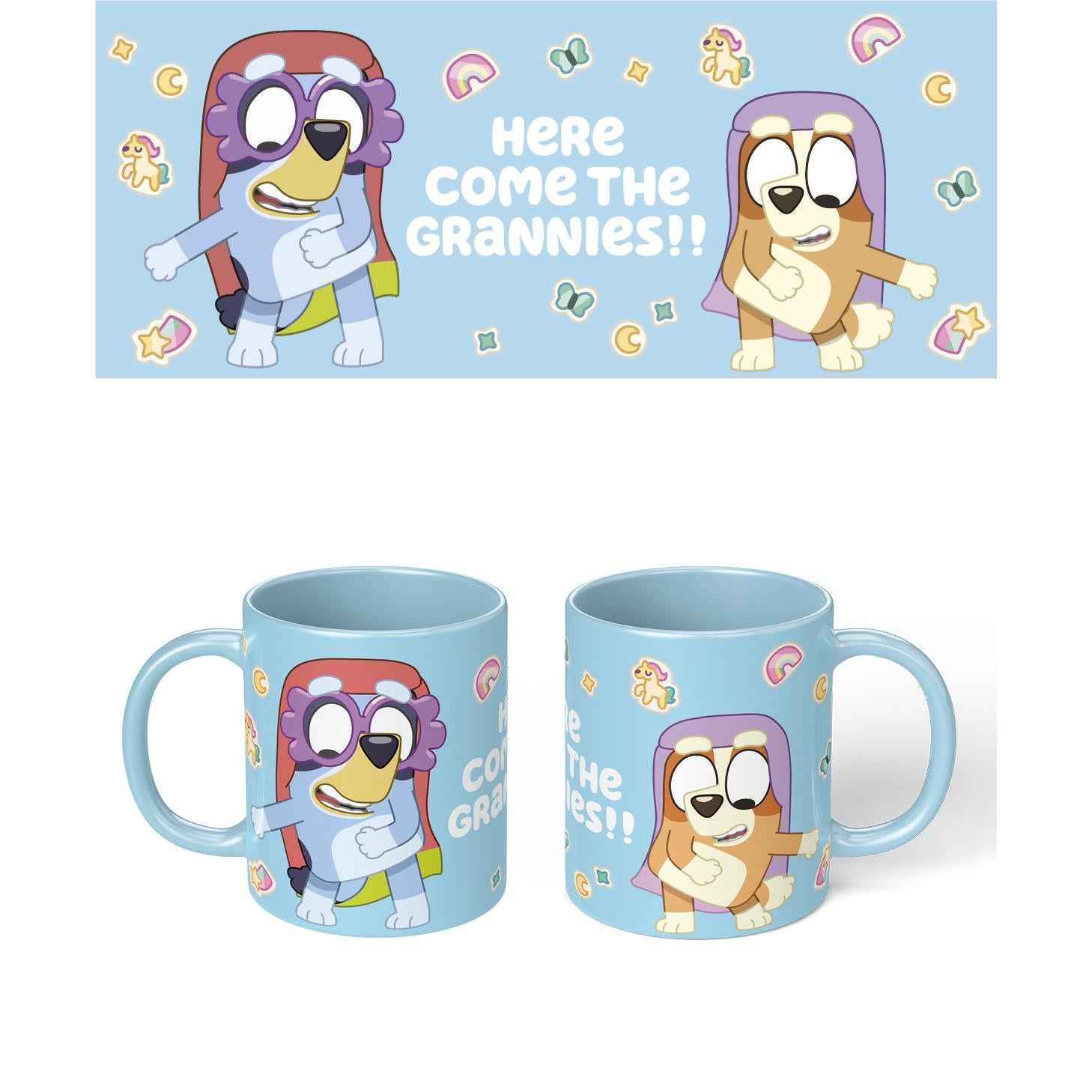 Bluey - Here Come The Grannies! Mug
