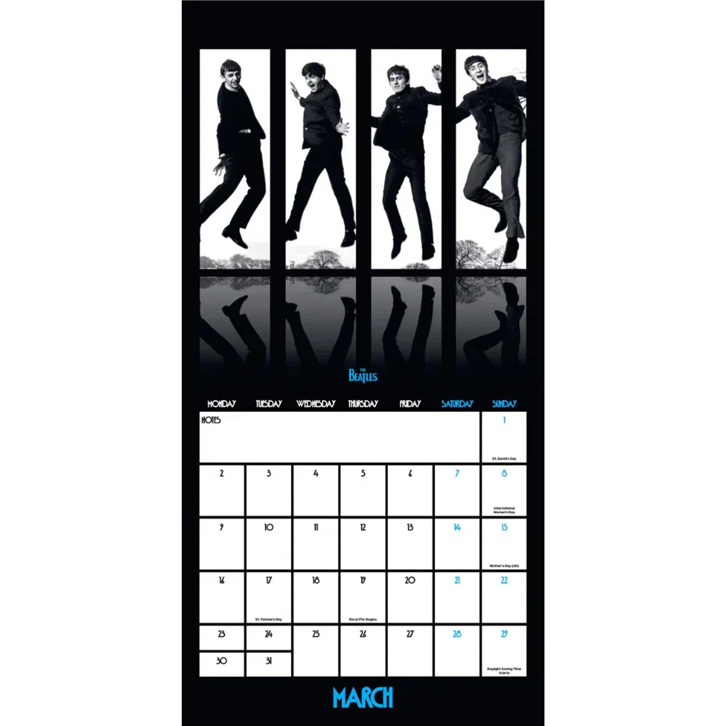 The Beatles - 2026 Calendar