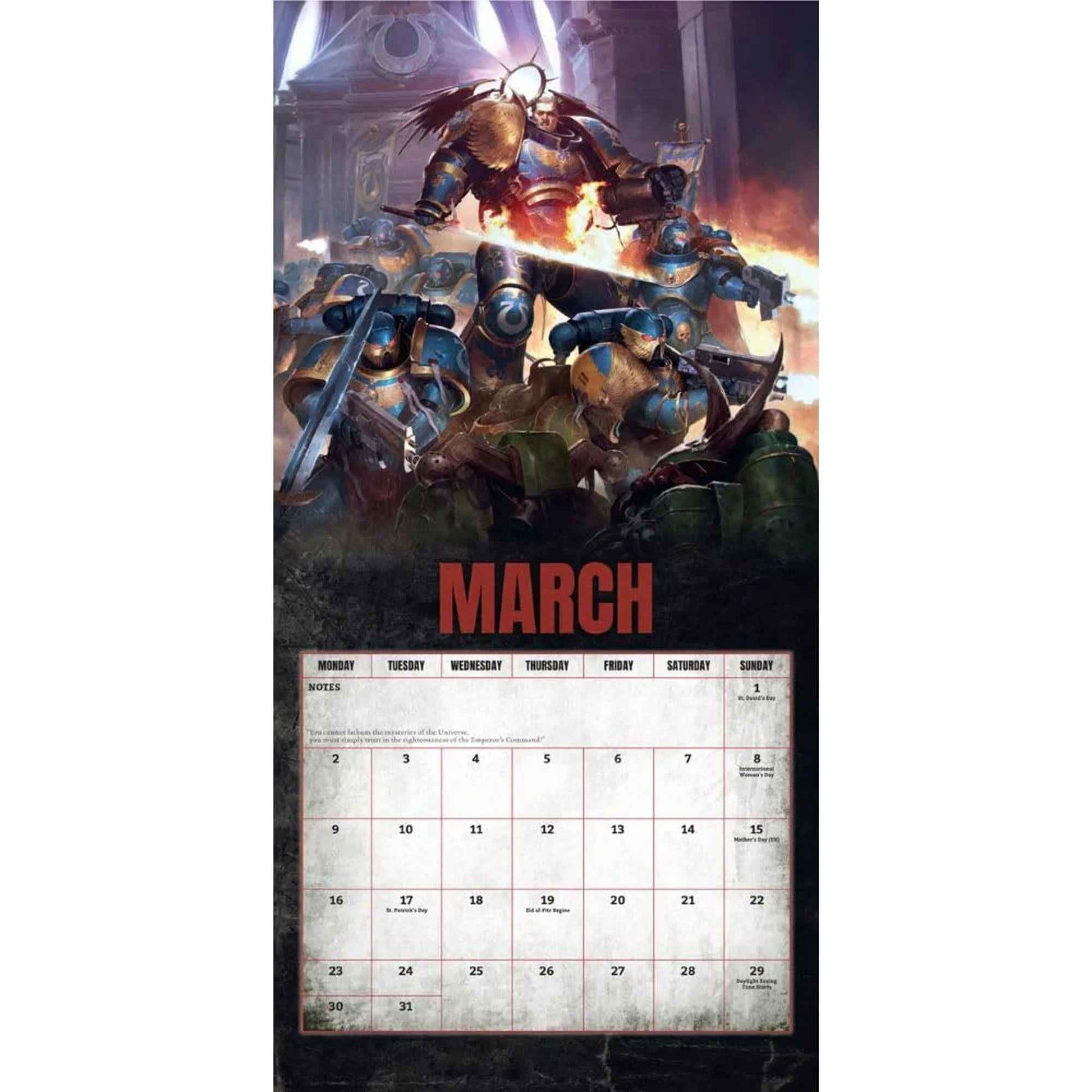 Warhammer - 2026 Calendar
