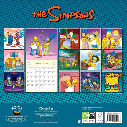 The Simpsons - 2026 Calendar