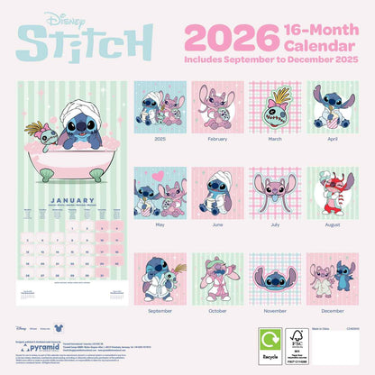 Lilo & Stitch - 2026 Calendar