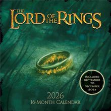 Lord Of The Rings - 2026 Calendar