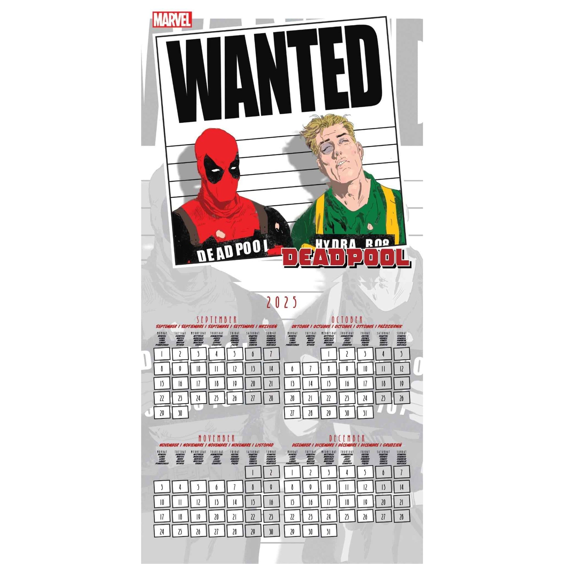 Marvel Deadpool - 2026 Calendar